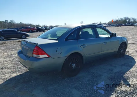 2005 Mercury Montego Premier from USA, damaged, VIN 1MEHM42165G626332